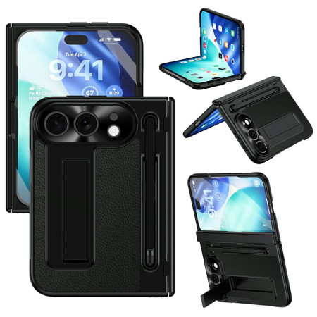 Coque iPhone Duo Effet Cuir...
