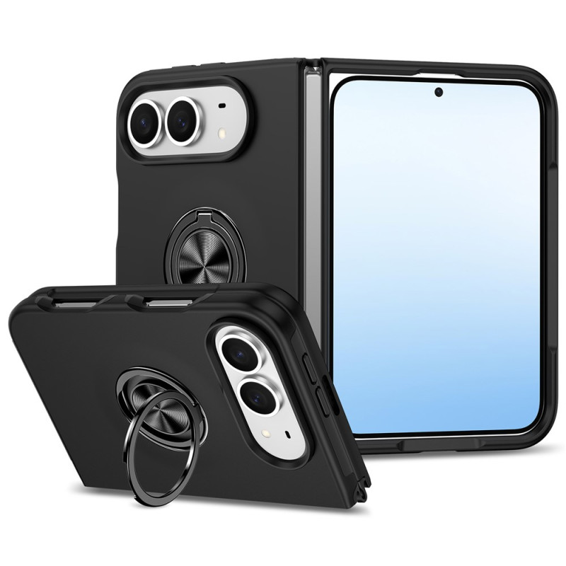 Coque iPhone Duo Hybride avec Anneau-Support