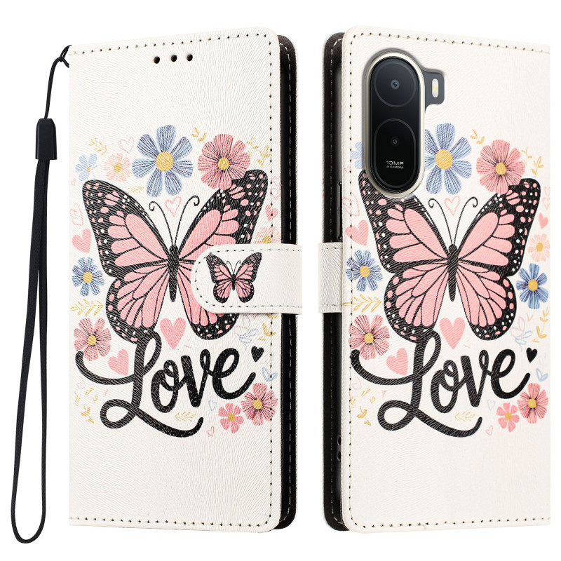 Housse Xiaomi Redmi 17 Pro / Poco C81 Pro Love Papillons