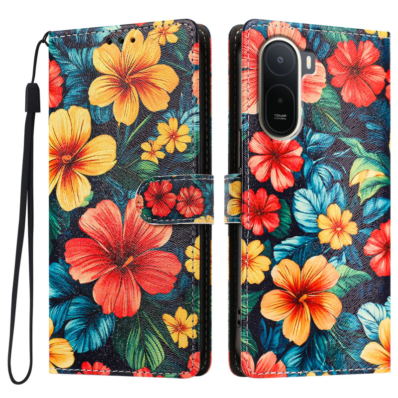 Housse Xiaomi Redmi A7 Pro / Poco C81 Pro Hibiscus