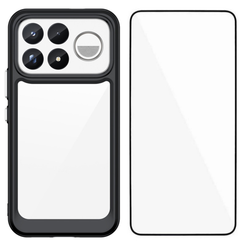 Coque Poco F9 Ultra Hybride avec Protecteur Écran