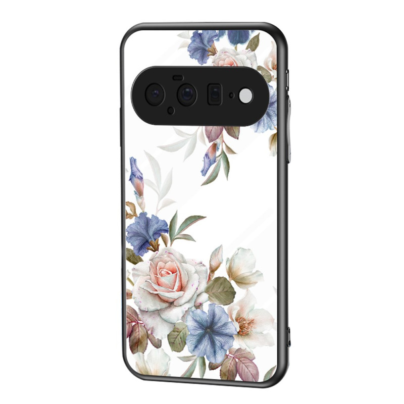 Coque Google Pixel 11 Verre Trempé Florale