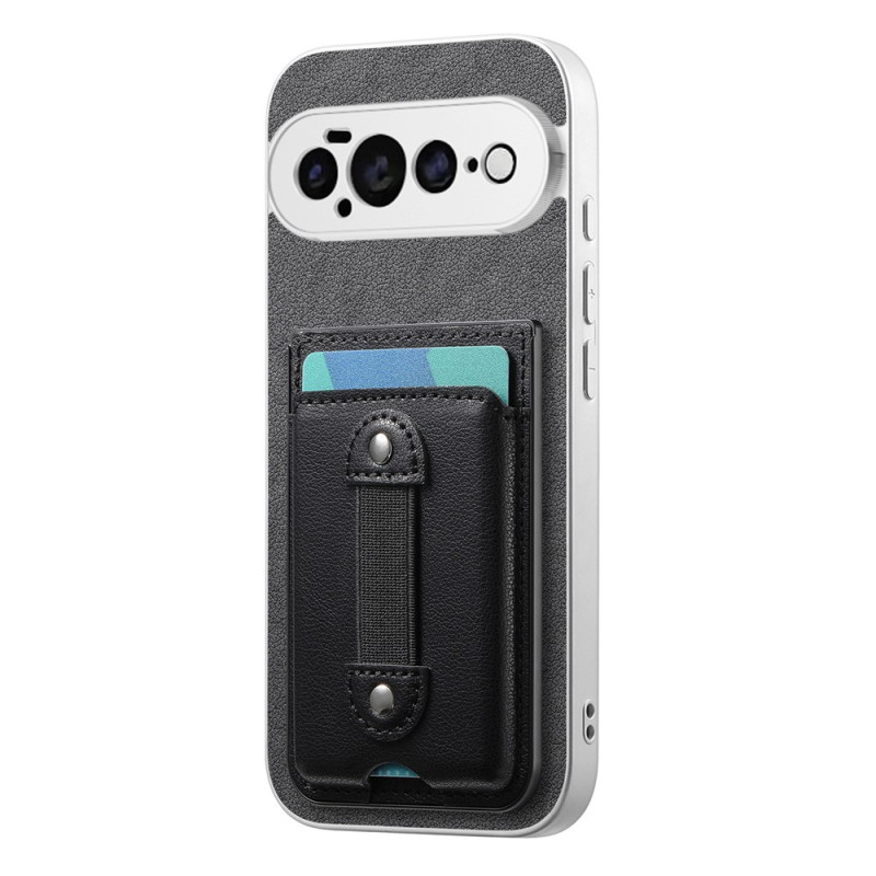 Coque Google Pixel 11 Porte-Cartes et Sangle Élastique
