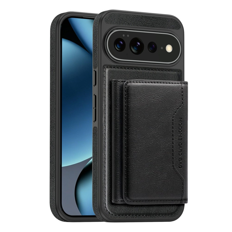 Coque Google Pixel 11 Pro XL Style Cuir Porte-Cartes Détachable
