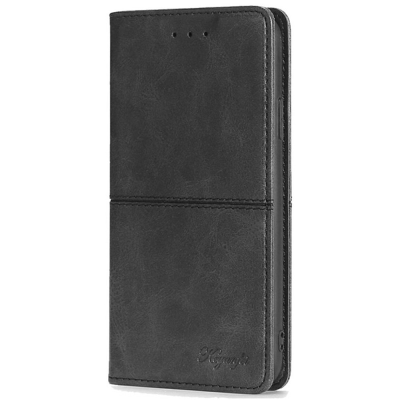 Flip Cover iPhone 18 Pro / 17 Pro Effet Cuir