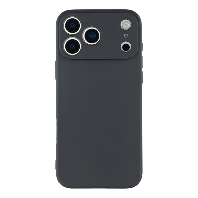Coque iPhone 18 Pro / 17 Pro Silicone Bords Droits