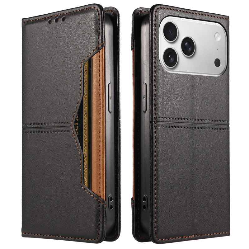 Flip Cover iPhone 18 Pro Max / 17 Pro Max Porte-Cartes Extérieur