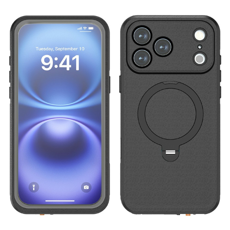 Coque iPhone 18 Pro Max / 17 Pro Max Étanche IP68 MagSafe avec Support