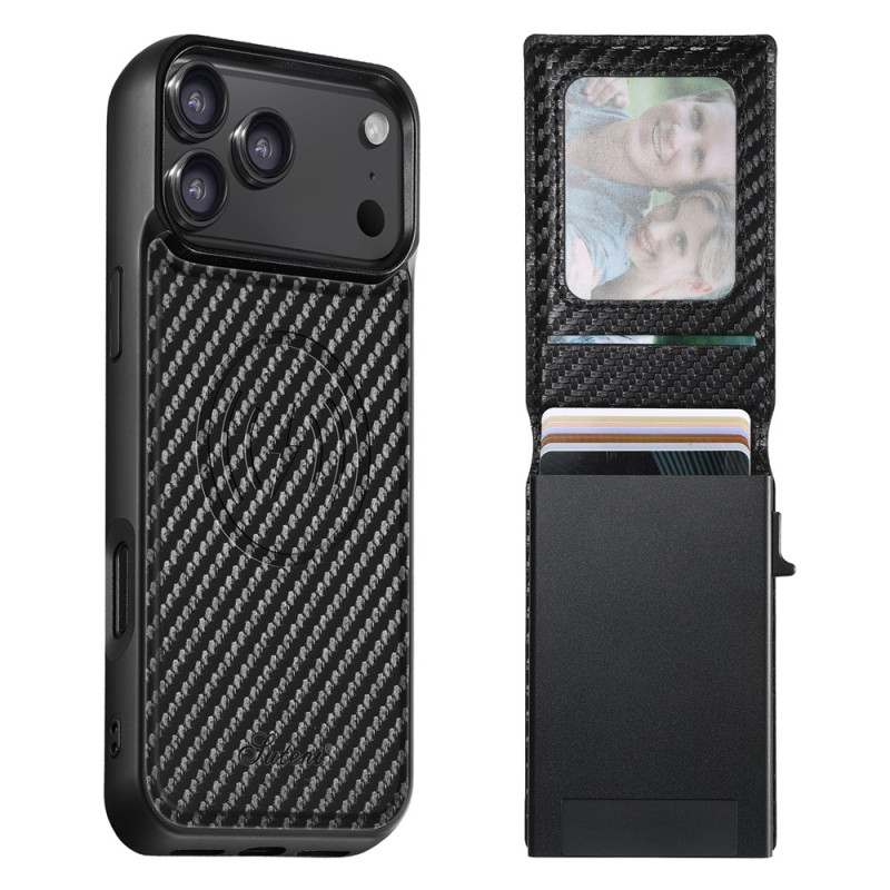 Coque iPhone 18 Pro Max / 17 Pro Max Magnétique Porte-Cartes Amovible