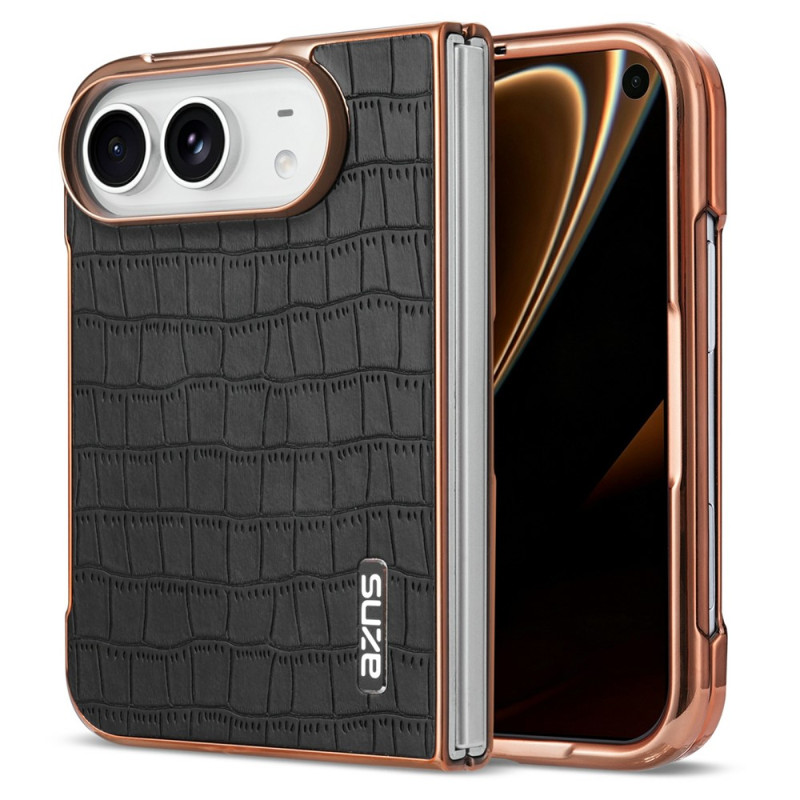 Coque iPhone Duo Effet Crocodile AZNS