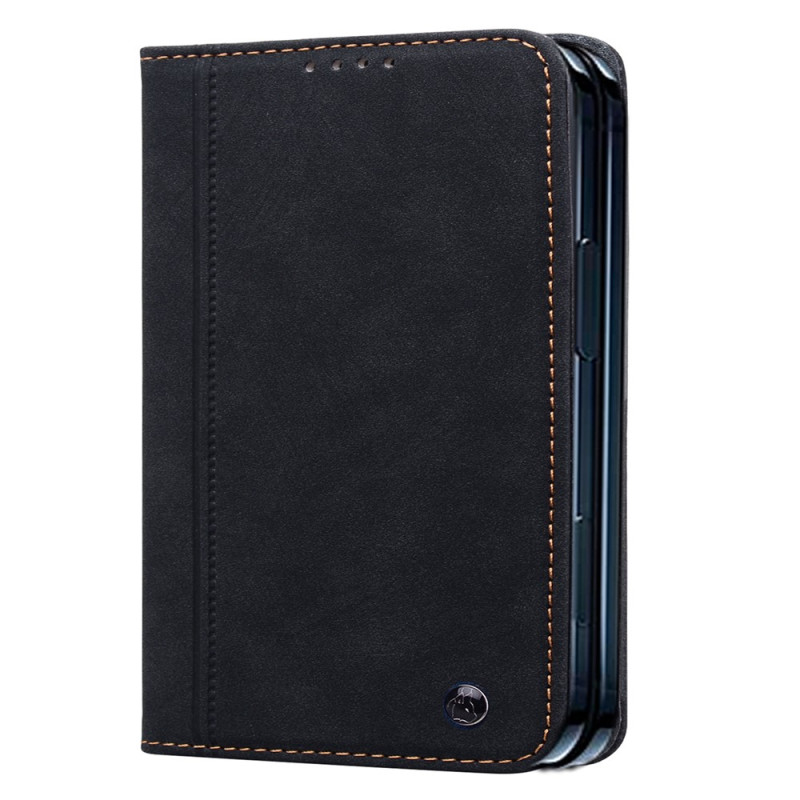 Flip Cover iPhone Duo Ligne Relief