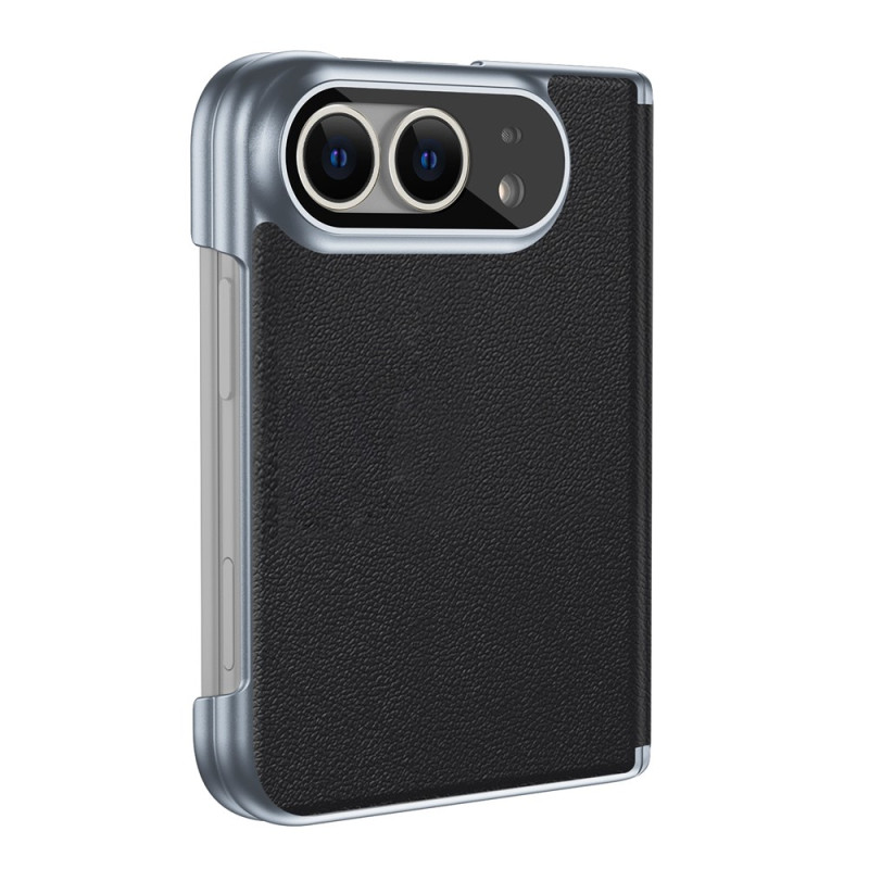 Coque iPhone Duo Similicuir PU avec Double Charnière