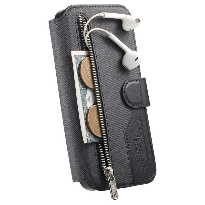 Housse Samsung Galaxy A18 4G / A17 4G / 5G Portefeuille Magnétique 2-en-1 Anti-RFID