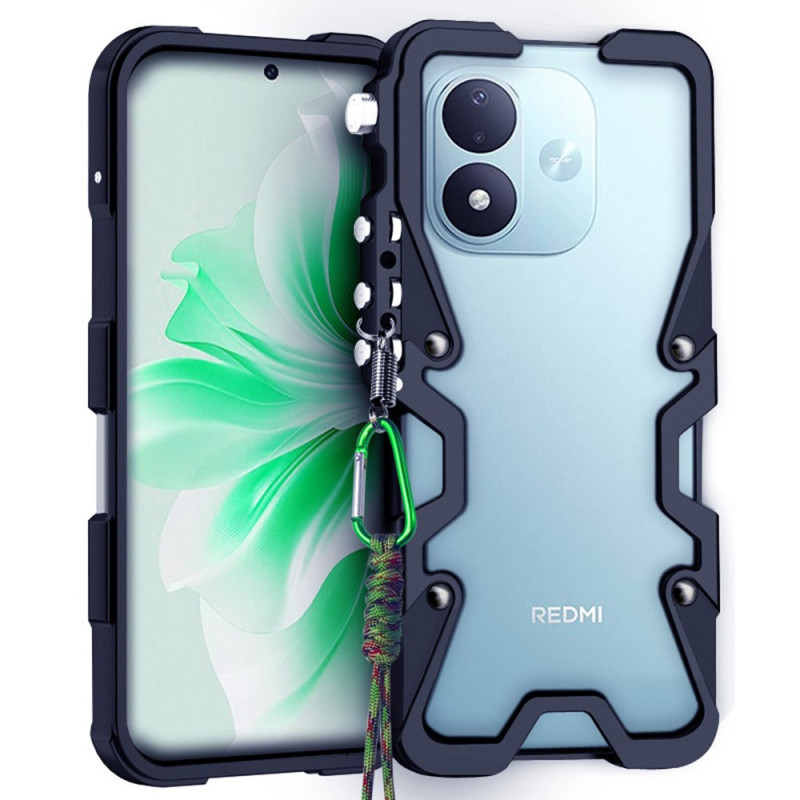 Coque Xiaomi Redmi Note 17 5G / 4G Aluminium avec Dragonne