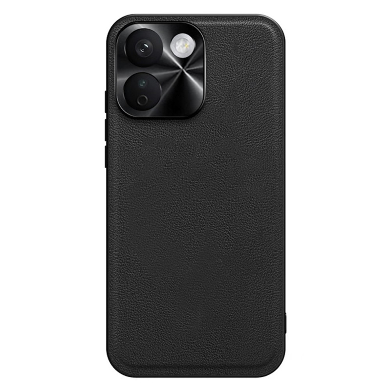 Coque Xiaomi Redmi Note 17 Pro Max 5G Simili Cuir avec Cadre Caméra Métallique