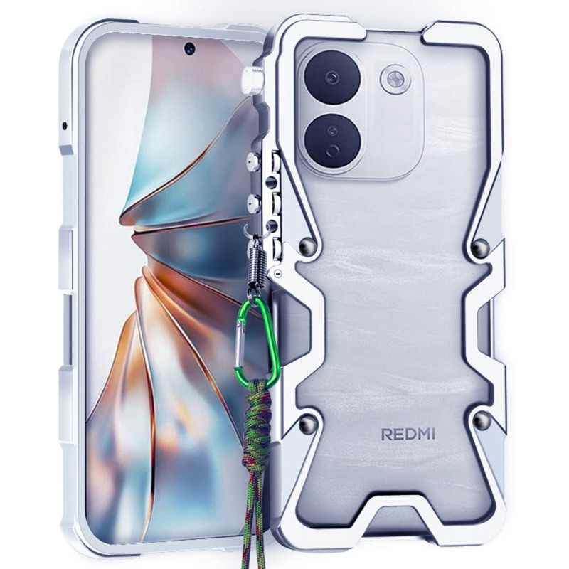 Bumper Xiaomi Redmi Note 17 Pro Max 5G Aluminium avec Dragonne