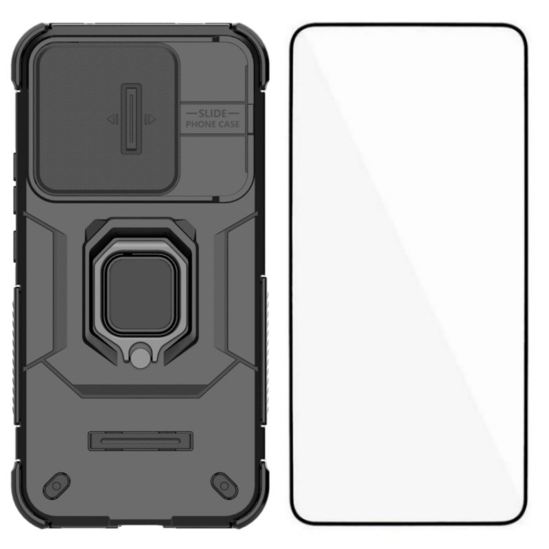 Coque Xiaomi Redmi Note 17 Pro Max 5G Ring Résistante avec Protecteur Écran