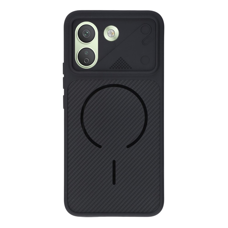 Coque Xiaomi Redmi Note 17 Pro Max 5G Magnétique Effet Fibre de Carbone