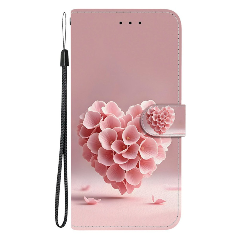 Housse Xiaomi 18 Pro Coeur de Fleurs