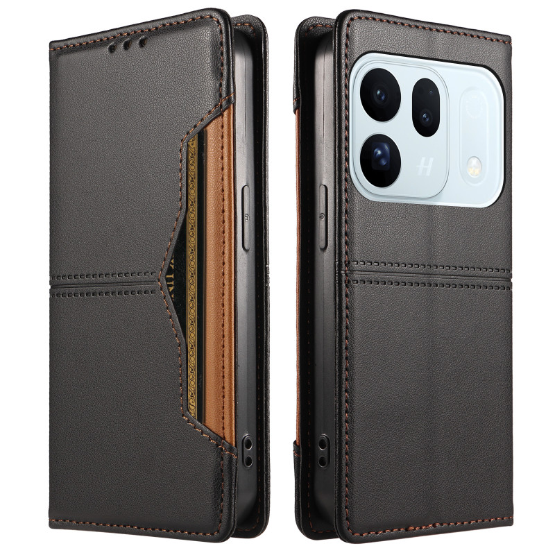 Flip Cover Oppo Find X10 5G Portefeuille avec Porte-Cartes Extérieur