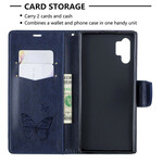 Housse Samsung Galaxy Note 10 Plus Magnifiques Papillons à Lanière