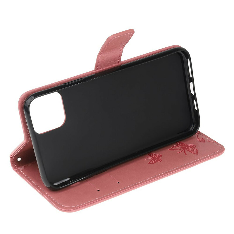 Housse iPhone 11 Floral à Lanière Housse iPhone 11 Floral à Lanière
