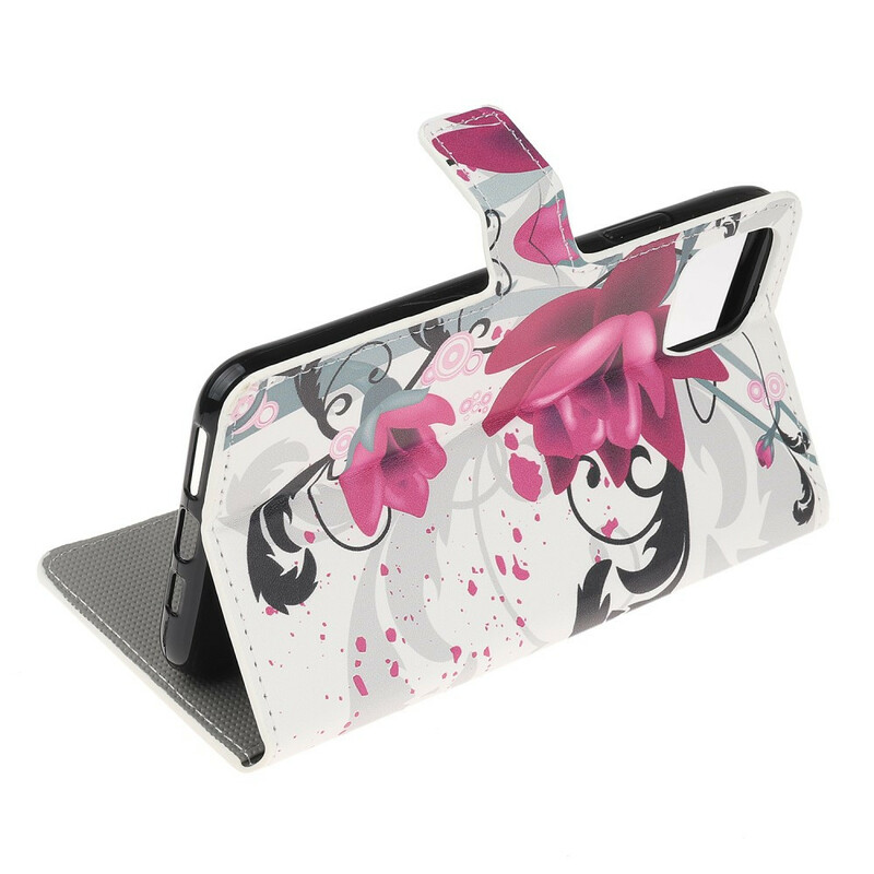 Housse iPhone 11R Tropical Flowers