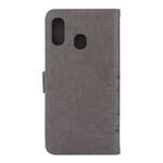 Housse Samsug Galaxy A30 Papillons et Fleurs