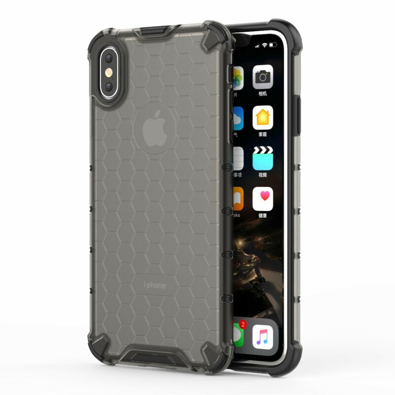 Coque iPhone XS Max Style Nid d'Abeille