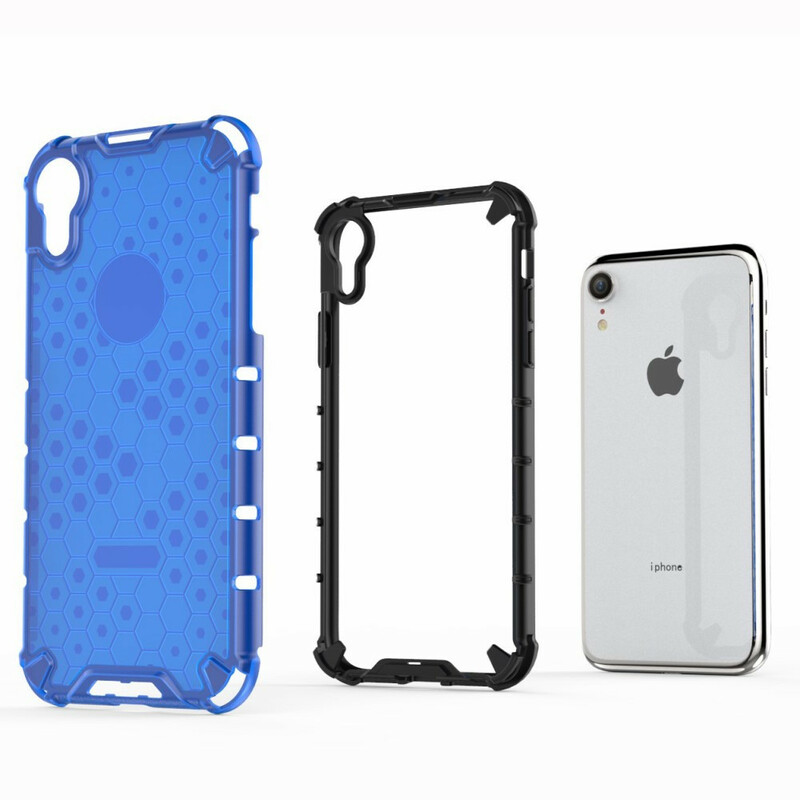 Coque iPhone XR Style Nid d'Abeille