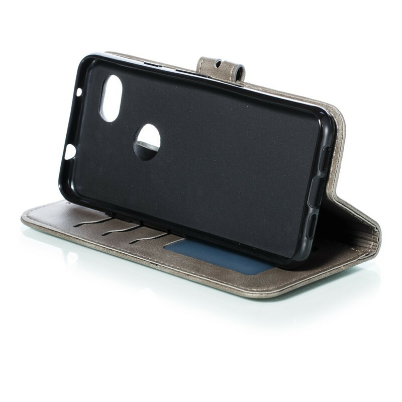 Housse Google Pixel 3A Simili Cuir Chaton