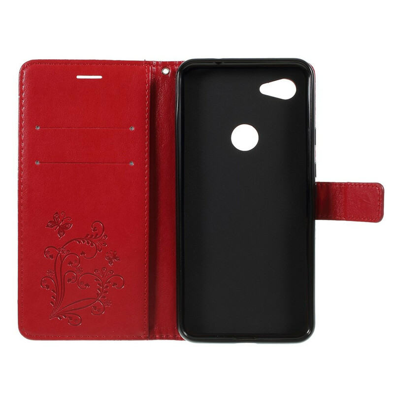 Housse Google Pixel 3A Papillons Géants à Lanière Housse Google Pixel 3A Papillons Géants à Lanière