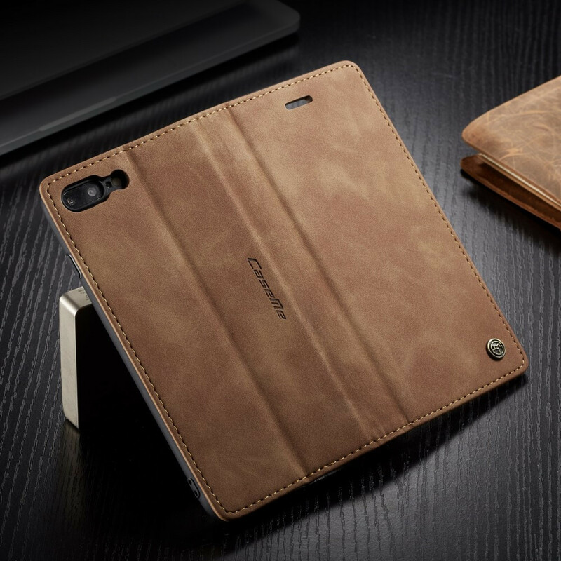 Flip Cover iPhone 8 Plus / 7 Plus CASEME Simili Cuir