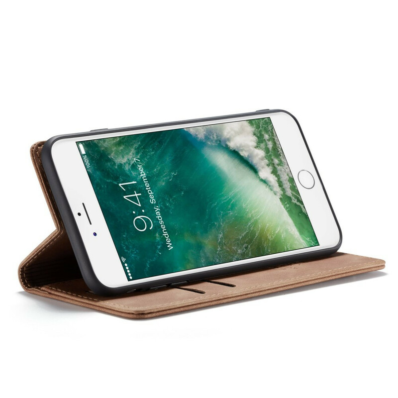 Flip Cover iPhone 8 Plus / 7 Plus CASEME Simili Cuir