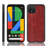Coque Google Pixel 4 Effet Cuir Couture