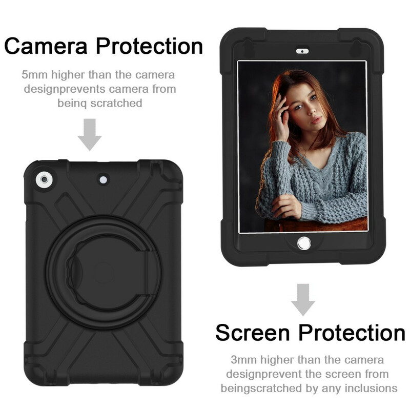 Coque iPad 10.2" (2019) Anneau-Support Ultra Résistance
