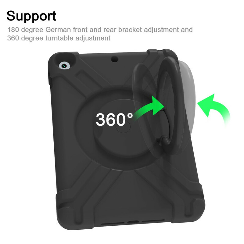 Coque iPad 10.2" (2019) Anneau-Support Ultra Résistance