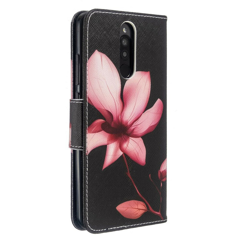 Housse Xiaomi Redmi 8 Fleur Rose Housse Xiaomi Redmi 8 Fleur Rose