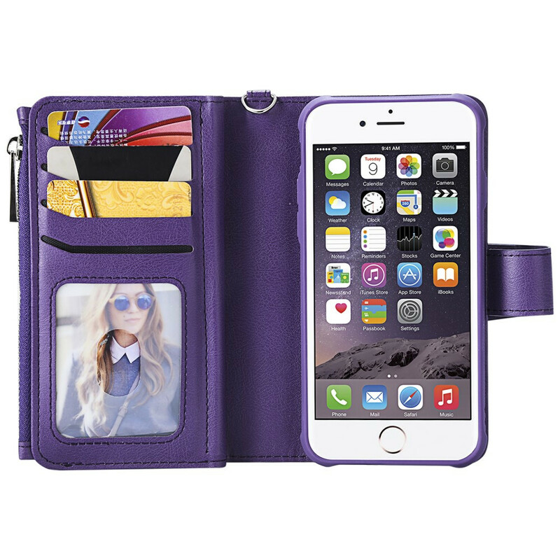 Housse iPhone 8 / 7 / 6S / 6 Coque Détachable Portefeuille Housse iPhone 8 / 7 / 6S / 6 Coque Détachable Portefeuille