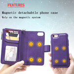 Housse iPhone 8 / 7 / 6S / 6 Coque Détachable Portefeuille Housse iPhone 8 / 7 / 6S / 6 Coque Détachable Portefeuille