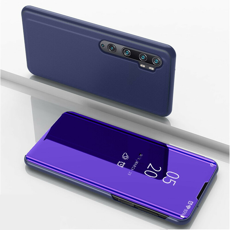 View Cover XIaomi Mi Note 10 Miroir et Simiii Cuir