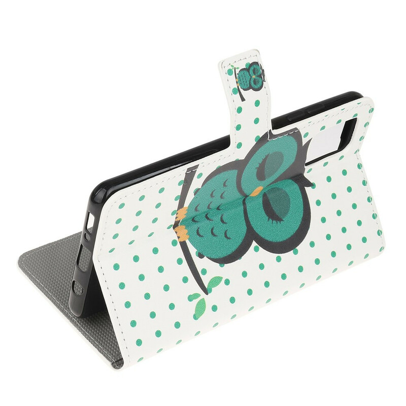 Housse Samsung Galaxy A51 Hibou Endormi Housse Samsung Galaxy A51 Hibou Endormi