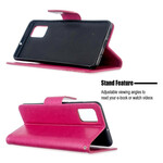 Housse Samsung Galaxy A51 Les Papillons en Vol avec Lanière