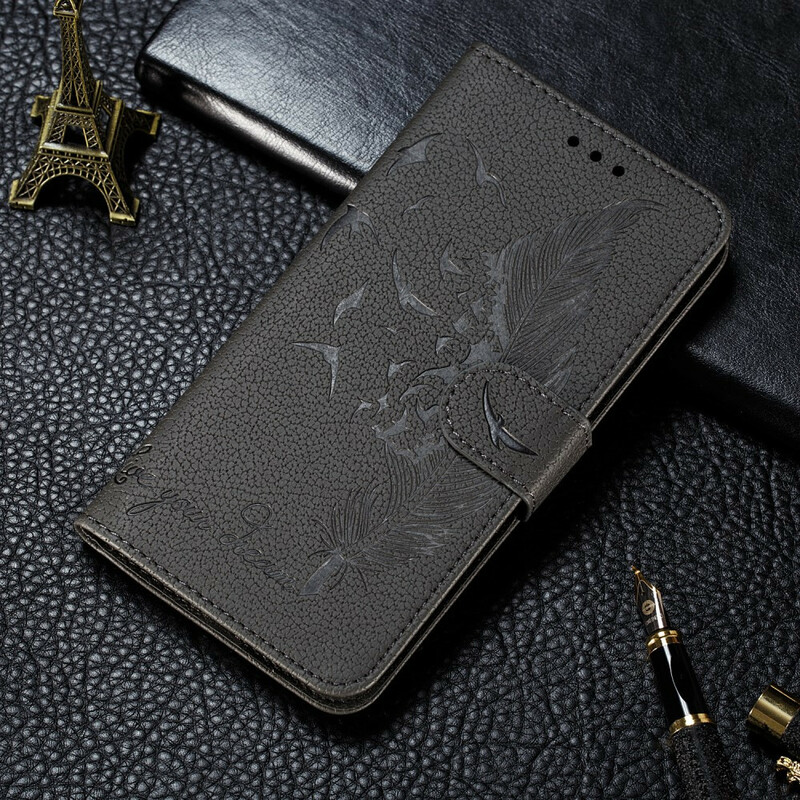 Housse Samsung Galaxy A20e Simili Cuir Live Your Dream Housse Samsung Galaxy A20e Simili Cuir Live Your Dream