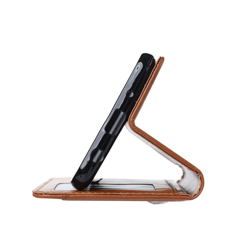 Flip Cover Samsung Galaxy A20e Simili Cuir Porte-Cartes