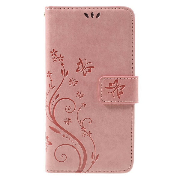 Housse Samsug Galaxy J5 2016 Papillons et Fleurs