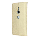 Flip Cover Sony Xperia XZ2 Style Cuir Douceur avec Lanière Flip Cover Sony Xperia XZ2 Style Cuir Douceur avec Lanière