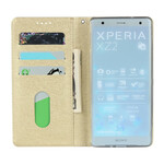 Flip Cover Sony Xperia XZ2 Style Cuir Douceur avec Lanière Flip Cover Sony Xperia XZ2 Style Cuir Douceur avec Lanière