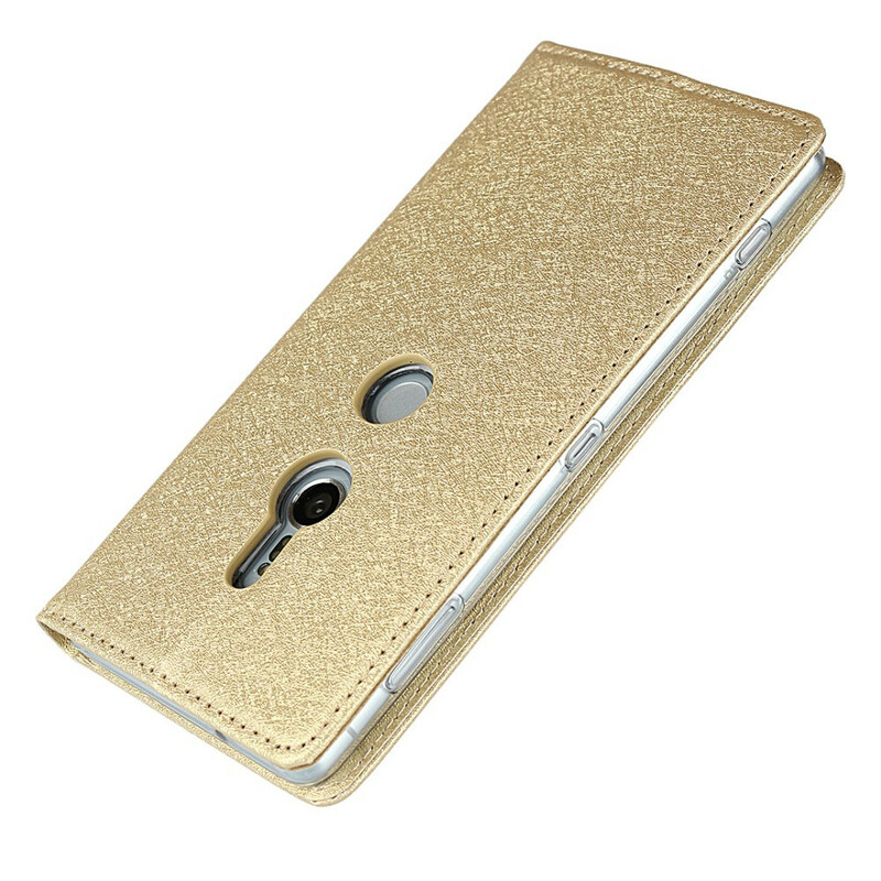 Flip Cover Sony Xperia XZ2 Style Cuir Douceur avec Lanière Flip Cover Sony Xperia XZ2 Style Cuir Douceur avec Lanière