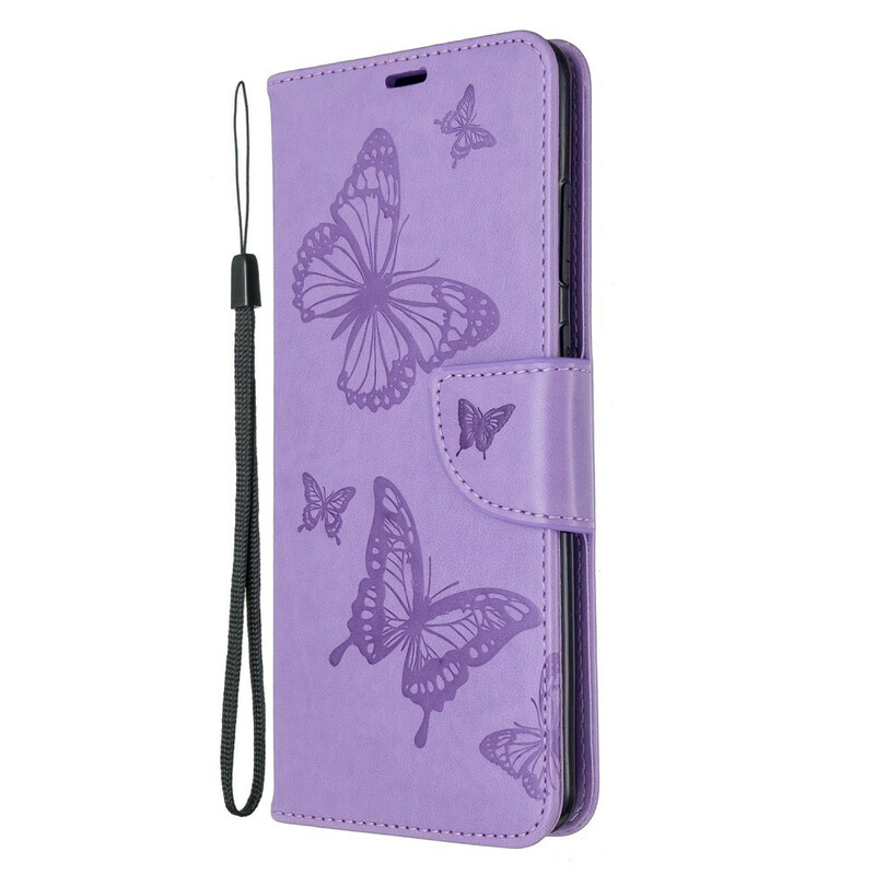 Housse Samsung Galaxy S20 Ultra Les Papillons en Vol avec Lanière Housse Samsung Galaxy S20 Ultra Les Papillons en Vol avec Lanière
